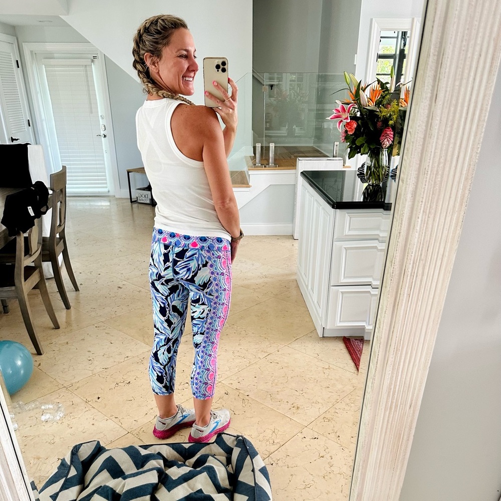 Lilly Pulitzer Flock Together Leggings EUC - Picture 4 of 15